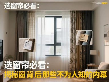 选窗帘必看：揭秘窗帘背后那些不为人知的内幕